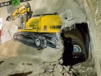 Tunel Žilina je už kompletne prerazený